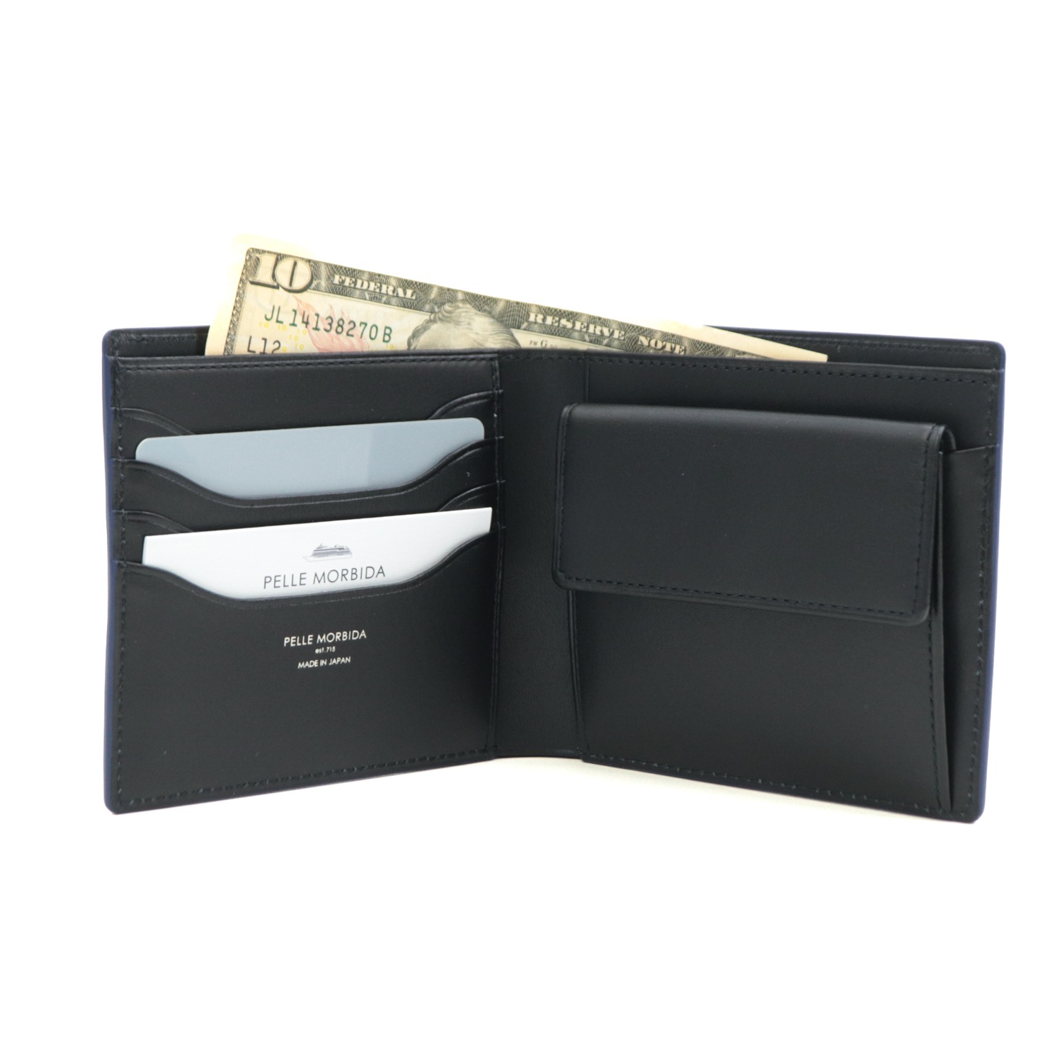 ペッレモルビダ 財布 バルカ グレインレザー 2つ折り財布 PELLE MORBIDA BARCA PMO-BA604 PMO