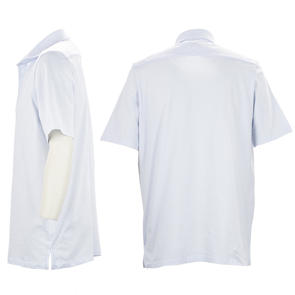 ジャンネット ポロシャツ メンズ コットンストレッチ 鹿の子 半袖 カッタウェイカラー クラシックポロシャツ GIANNETTO VENICE GNT VENIPLSH 