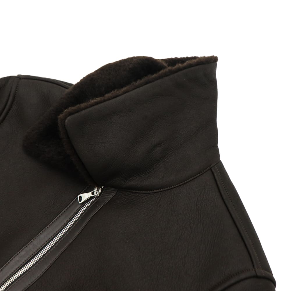 yasu3551piu1uguale3× EMMETI MOUTON エンメティ ジャケット メンズ ラム スペシャルムートン B-3型