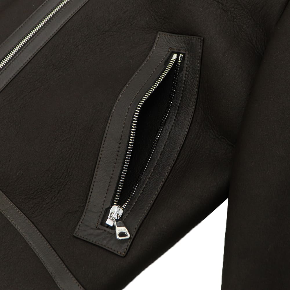 エンメティ ジャケット メンズ ラム スペシャルムートン B-3型 ムートンジャケット EMMETI ORWELL EMT SP MOUTON TYPE B-3 T.MORO 秋冬新作