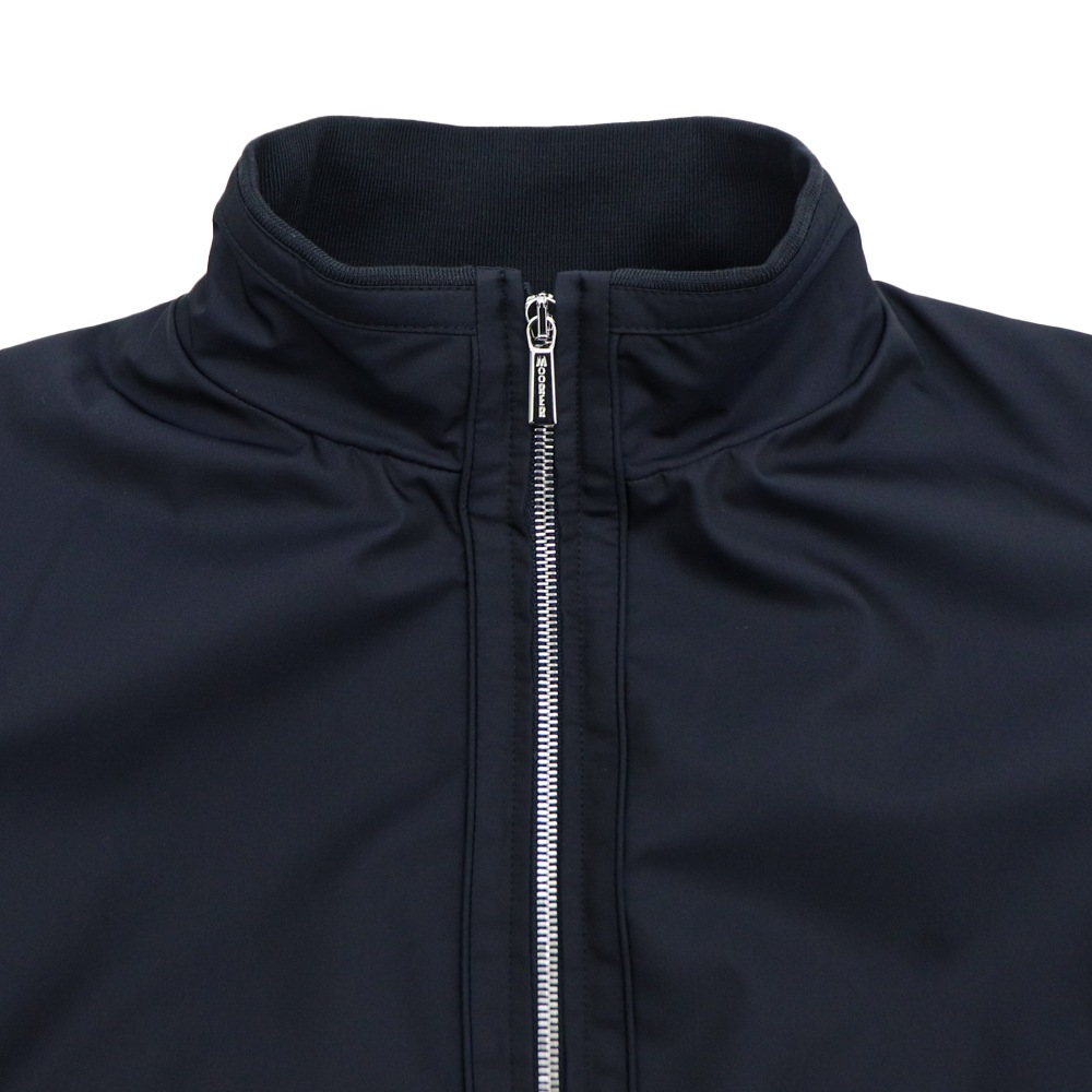 ムーレー ブルゾン メンズ 撥水 ポリエステル スタンドカラー ジップアップブルゾン マネッティ MOORER MANETTI WK MRE BLU 春夏新作