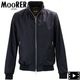 ムーレー ブルゾン メンズ 撥水 ポリエステル スタンドカラー ジップアップブルゾン マネッティ MOORER MANETTI WK MRE BLU 春夏新作