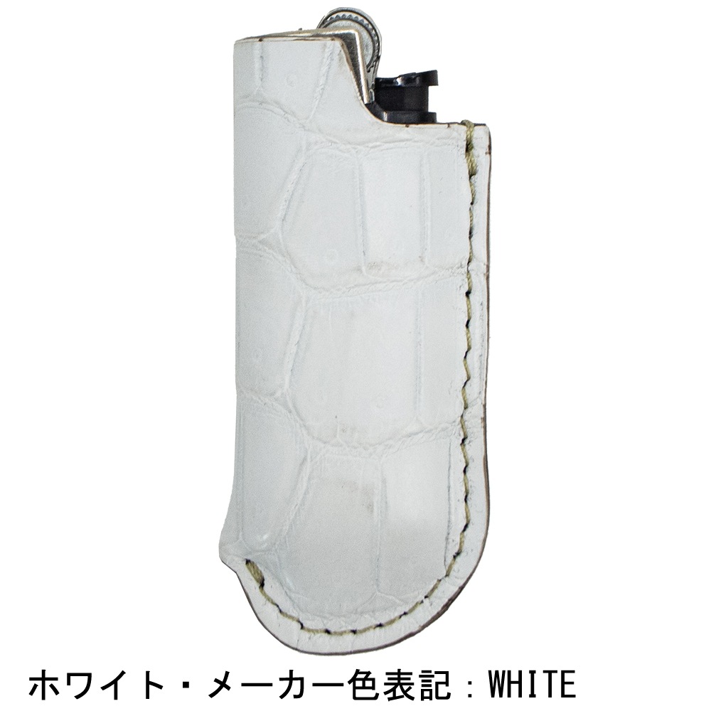 【セール】クアトロガッティ 雑貨 リアルクロコダイルレザー ライターケース QUATTRO GATTI EXLT【返品交換不可】
