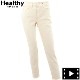 【セール 半額以下】ヘルシーデニム デニム レディース テーパードデニムパンツ HEALTHY DENIM 55527 H.SALT HLD Chalk Fringe 【返品交換不可】