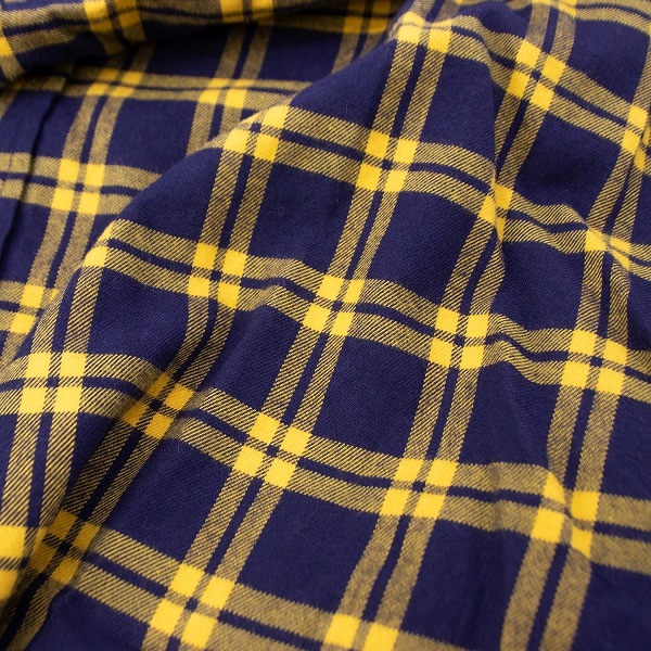 スウィープ ロサンゼルス シャツ メンズ コットン ビエラ タータンチェック ボタンダウンシャツ Sweep!! LosAngeles SL130029 SWP YELLOW