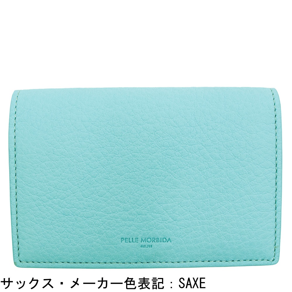 ペッレモルビダ カードケース バルカ グレインレザー 2つ折りカードケース PELLE MORBIDA BARCA PMO-BA605 PMO