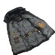 ムーレー ダウン メンズ 撥水 N-3B型 フーデッド ダウンジャケット MOORER GRIMA-SH MRE 81117 ASFALTO