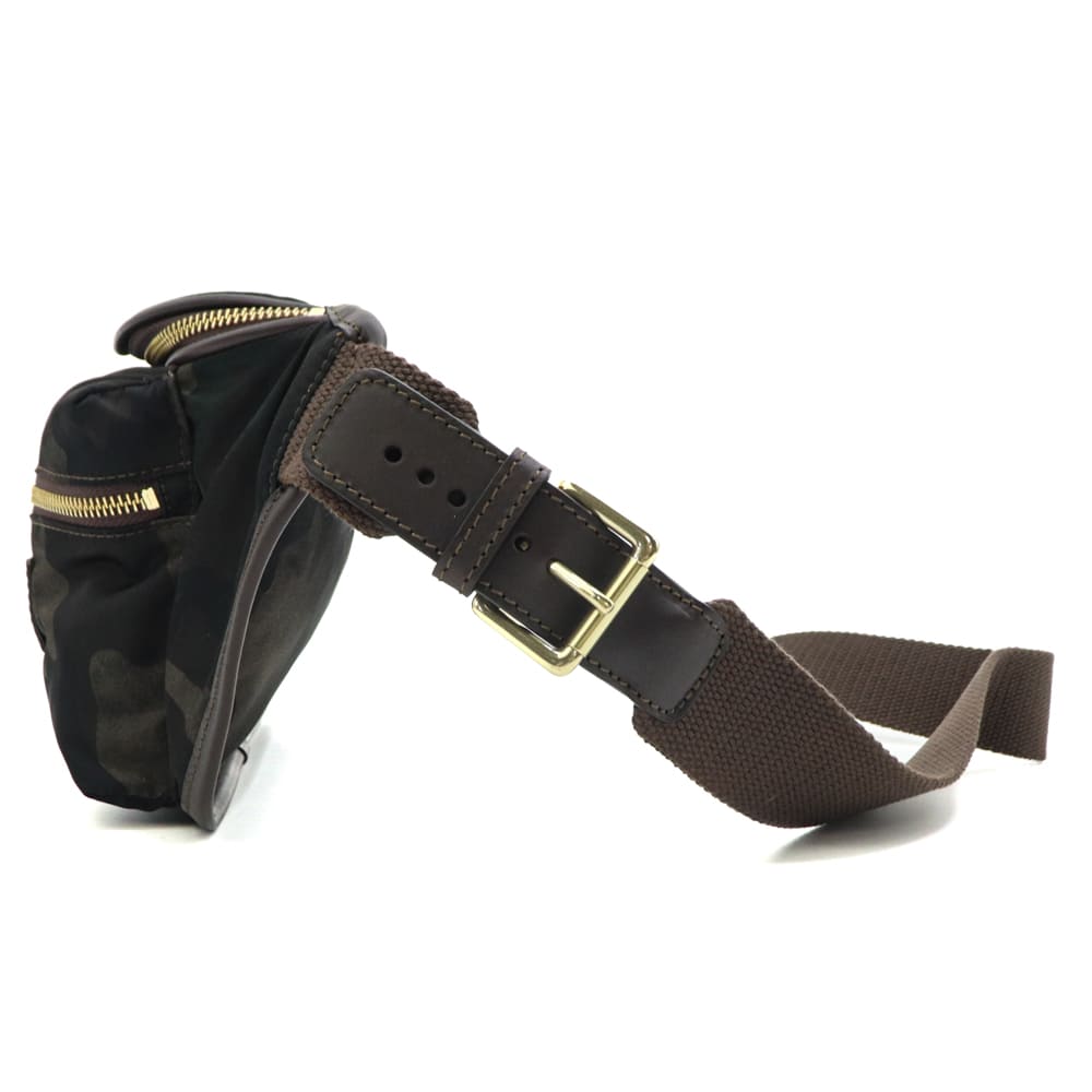 フェリージ バッグ ナイロン バケッタレザー カモフラージュ柄 ボディバッグ Felisi 799/17/CF+A FLS CAMOUFLAGE