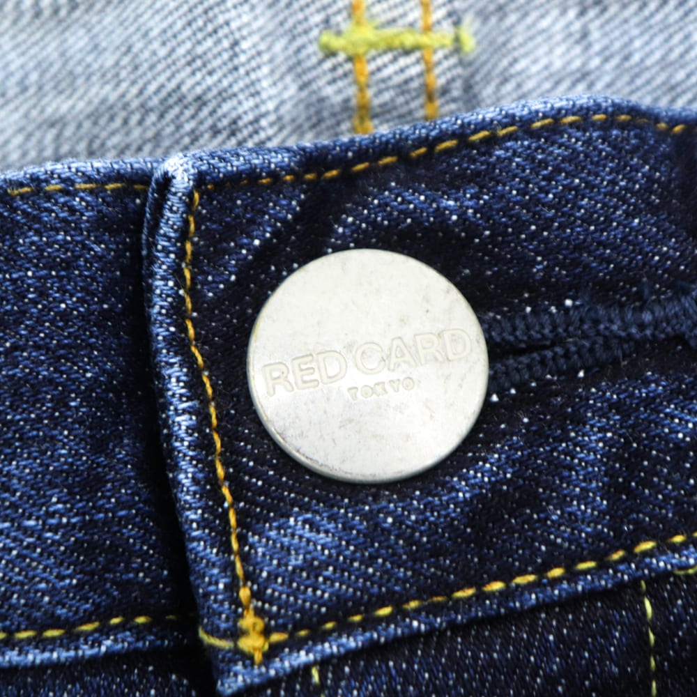 レッドカード トーキョー デニム メンズ ストレッチ スリムテーパード リズム RED CARD TOKYO Rhythm RED Clean Dark 秋冬新作