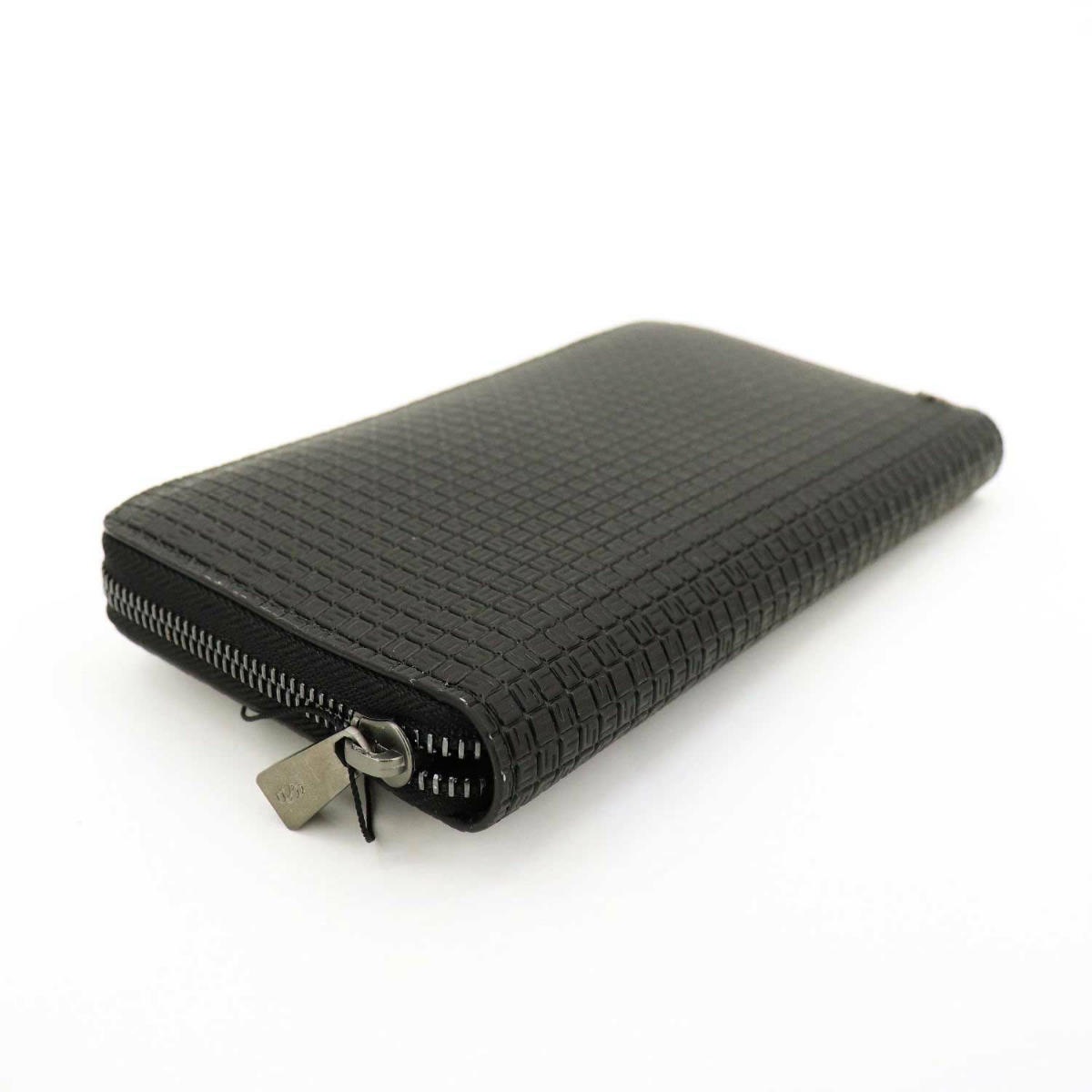 【セール】セラピアン 財布 PVC型押し ラウンドジップ長財布 SERAPIAN Stepan STEP7030-M19 CG2 Black/Eclipse Black(ブラック)【返品交換不可】