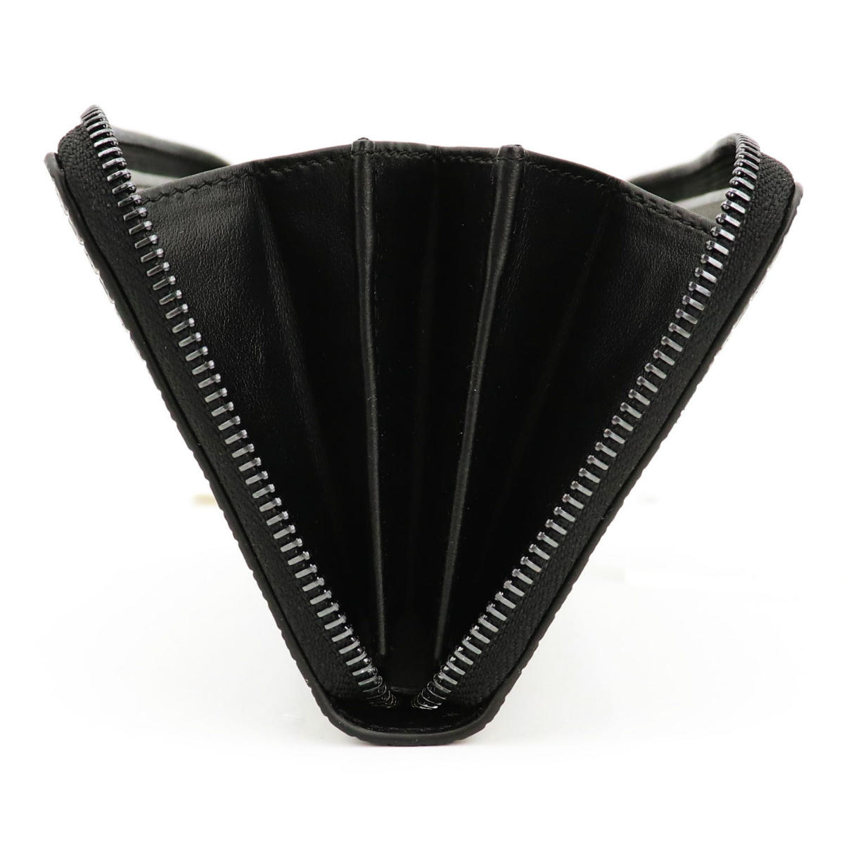 【セール】セラピアン 財布 PVC型押し ラウンドジップ長財布 SERAPIAN Stepan STEP7030-M19 CG2 Black/Eclipse Black(ブラック)【返品交換不可】