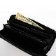 【セール】セラピアン 財布 PVC型押し ラウンドジップ長財布 SERAPIAN Stepan STEP7030-M19 CG2 Black/Eclipse Black(ブラック)【返品交換不可】