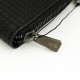 【セール】セラピアン 財布 PVC型押し ラウンドジップ長財布 SERAPIAN Stepan STEP7030-M19 CG2 Black/Eclipse Black(ブラック)【返品交換不可】