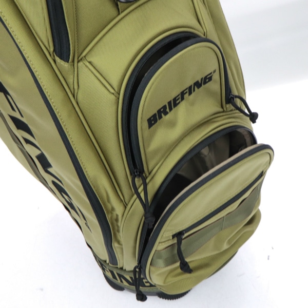 ブリーフィング ゴルフ バッグ カーキシリーズ キャディバッグ BRIEFING GOLF KHAKI SERIES CR-5 #03 AIR BRG233D11 BRG 022 KHAKI 