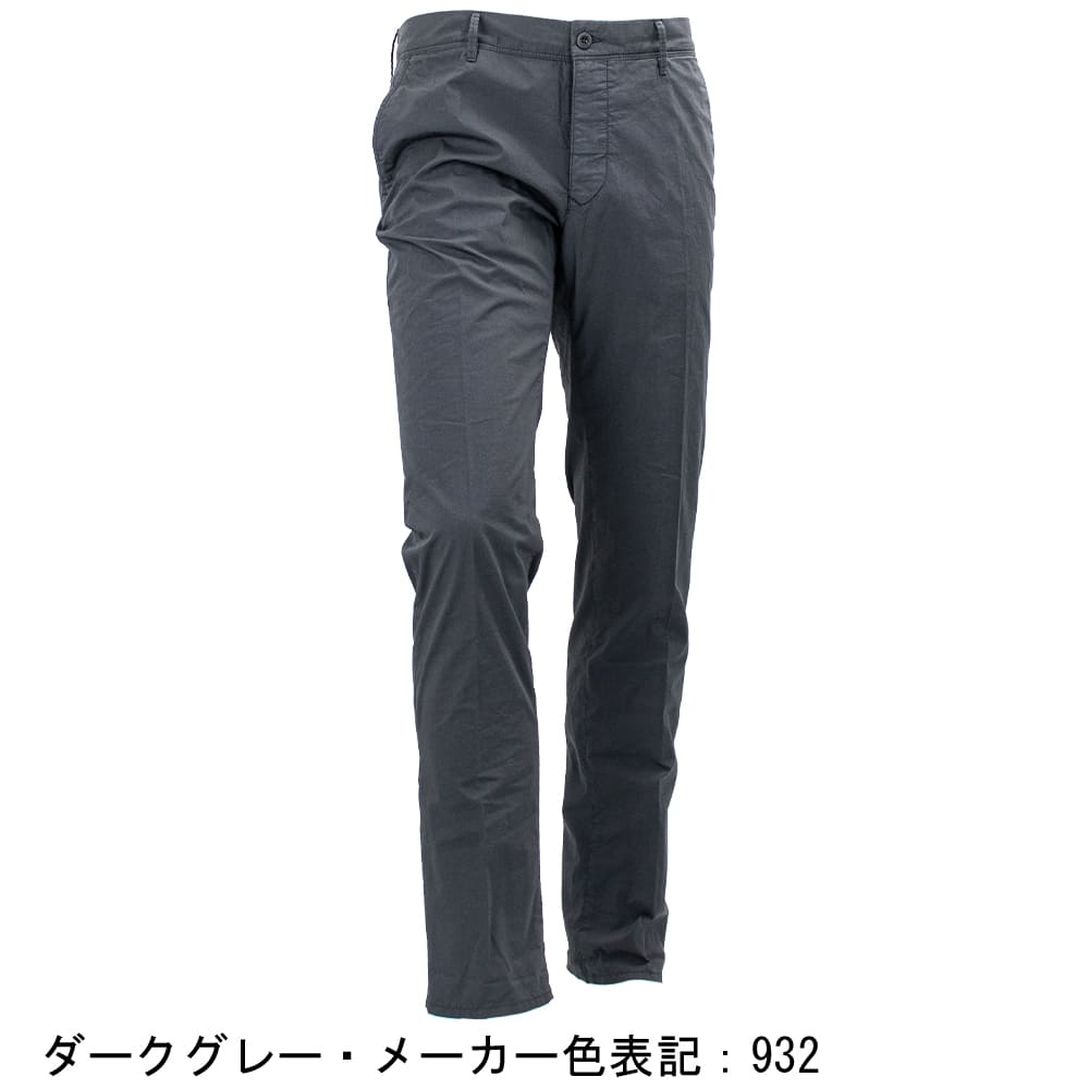 インコテックス パンツ メンズ ストレッチコットン スリムフィット テーパード コットンパンツ 100型 INCOTEX 11SB00 INC 9890A 春夏新作