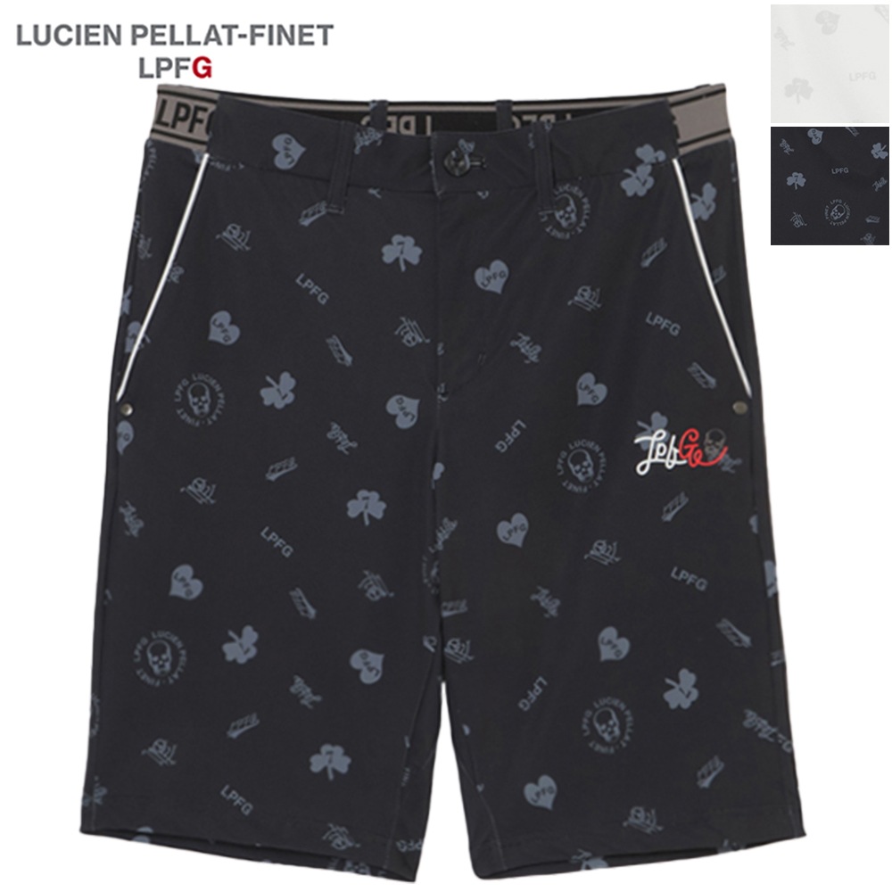 【セール】ルシアンぺラフィネ エルピーエフジー ゴルフ メンズ オールオーバー バミューダ LUCIEN PELLAT-FINET LPFG 209-92511 LPG 【返品交換不可】