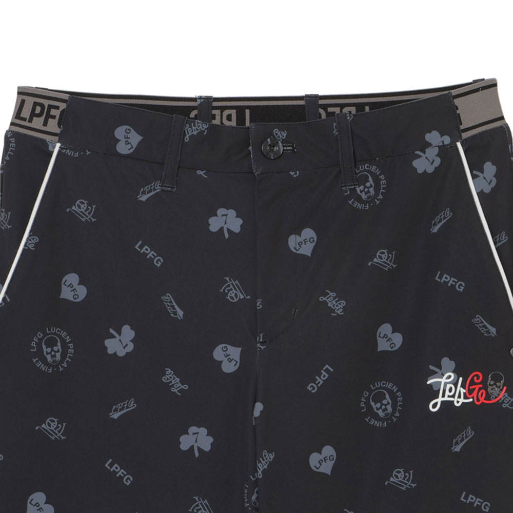 【セール】ルシアンぺラフィネ エルピーエフジー ゴルフ メンズ オールオーバー バミューダ LUCIEN PELLAT-FINET LPFG 209-92511 LPG 【返品交換不可】