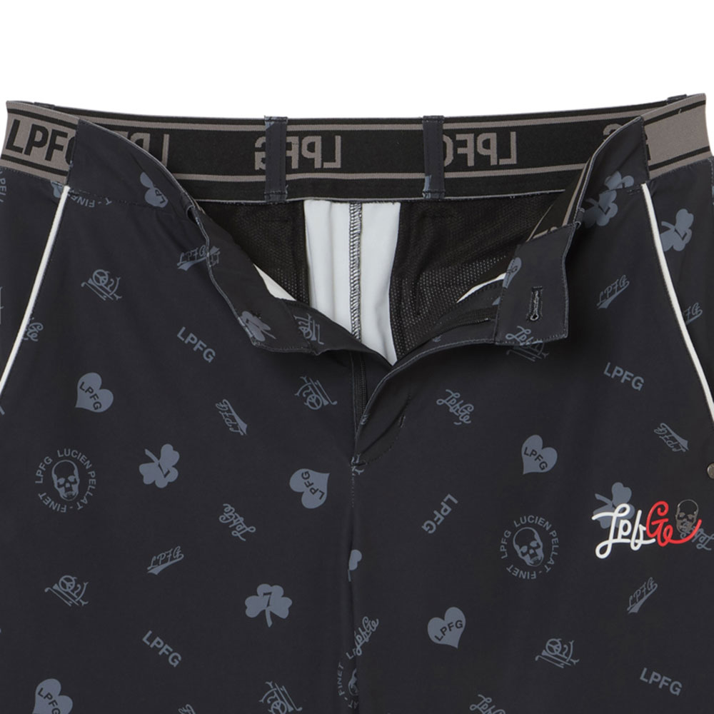 【セール】ルシアンぺラフィネ エルピーエフジー ゴルフ メンズ オールオーバー バミューダ LUCIEN PELLAT-FINET LPFG 209-92511 LPG 【返品交換不可】