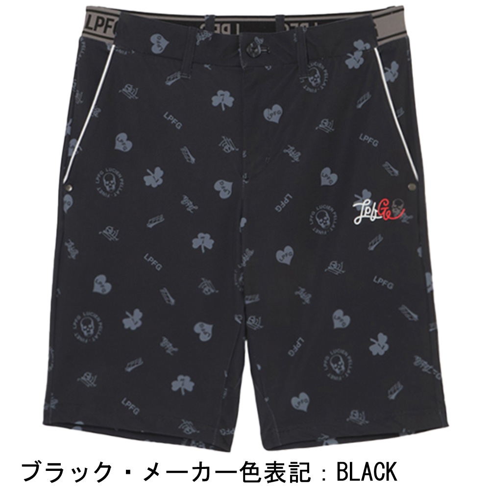 【セール】ルシアンぺラフィネ エルピーエフジー ゴルフ メンズ オールオーバー バミューダ LUCIEN PELLAT-FINET LPFG 209-92511 LPG 【返品交換不可】