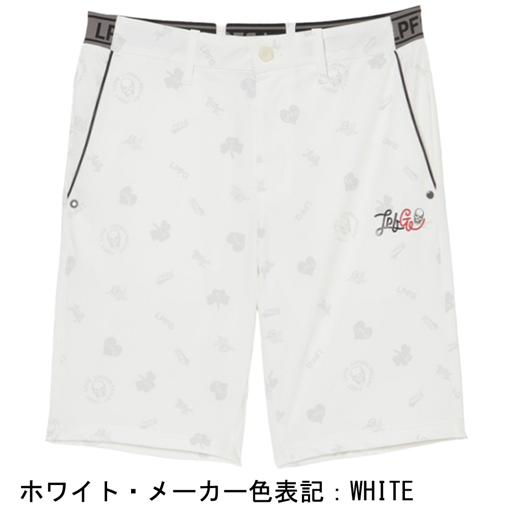 【セール】ルシアンぺラフィネ エルピーエフジー ゴルフ メンズ オールオーバー バミューダ LUCIEN PELLAT-FINET LPFG 209-92511 LPG 【返品交換不可】