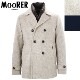 ムーレー コート メンズ カシミヤ混ウール グースダウン ピーコート MOORER BOLGI-LE MRE 81704