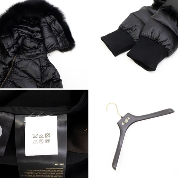 ムーレー ダウン レディース ウールカシミヤ 3WAY ケープ ダウンジャケット MOORER PEGASO CWR MRE NERO