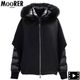 ムーレー ダウン レディース ウールカシミヤ 3WAY ケープ ダウンジャケット MOORER PEGASO CWR MRE NERO