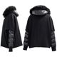 ムーレー ダウン レディース ウールカシミヤ 3WAY ケープ ダウンジャケット MOORER PEGASO CWR MRE NERO