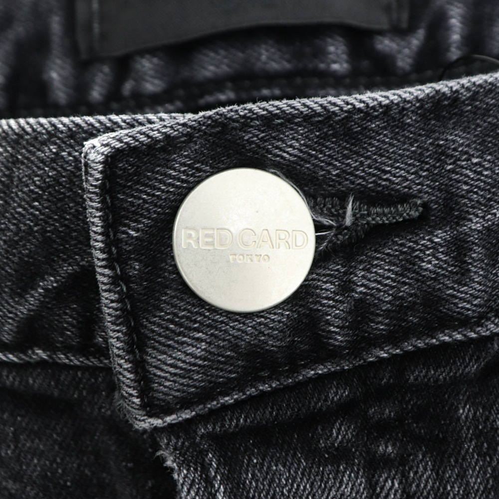 レッドカード トーキョー デニム メンズ ストレッチ スリムテーパードデニム リズム+ RED CARD TOKYO Rhythm+ RED Dark Grey 秋冬新作