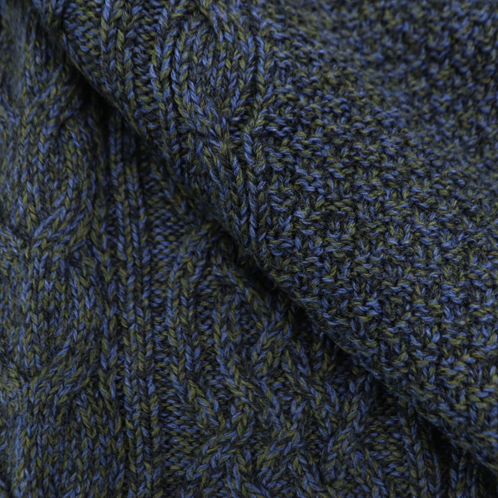 リナシェンテ セーター メンズ キャッシュウール モックネック ケーブルニットセーター RINASCENTE 204-61910 RST 秋冬新作