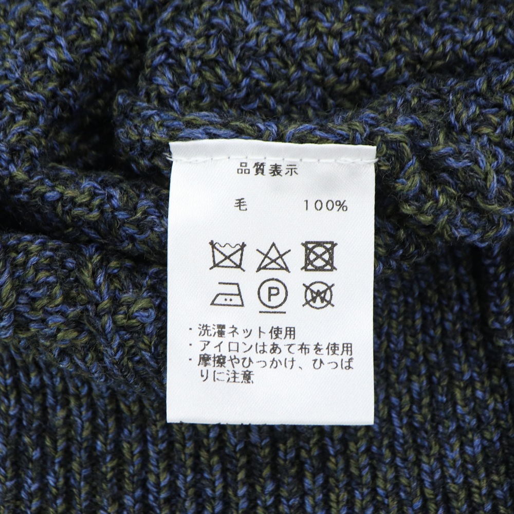 リナシェンテ セーター メンズ キャッシュウール モックネック ケーブルニットセーター RINASCENTE 204-61910 RST 秋冬新作