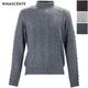 リナシェンテ セーター メンズ キャッシュウール モックネック ケーブルニットセーター RINASCENTE 204-61910 RST 秋冬新作