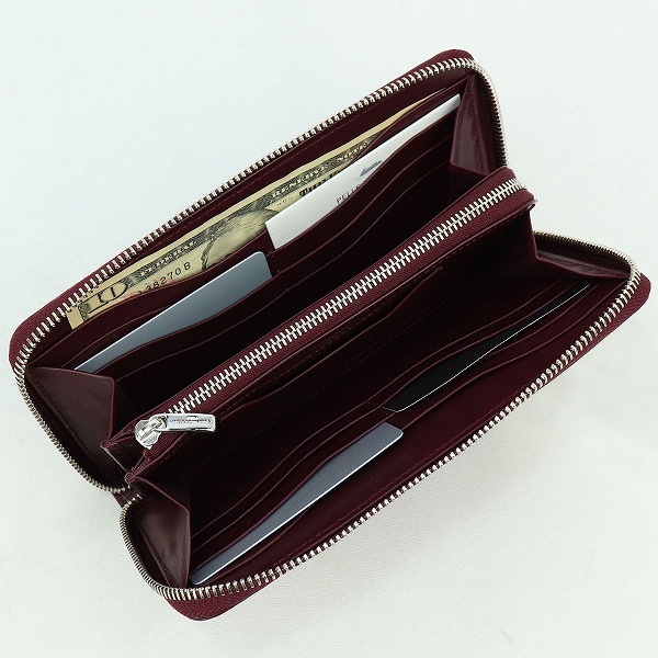 ペッレモルビダ 財布 リザード レザー ラウンドジップ長財布