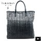 【セール】セラピアン トートバッグ カーフレザー 2WAYトートバッグ SERAPIAN Mosaico VERTICAL TOTE MOSA7109-M33 SRP 007 Chiaroscuro 【返品交換不可】