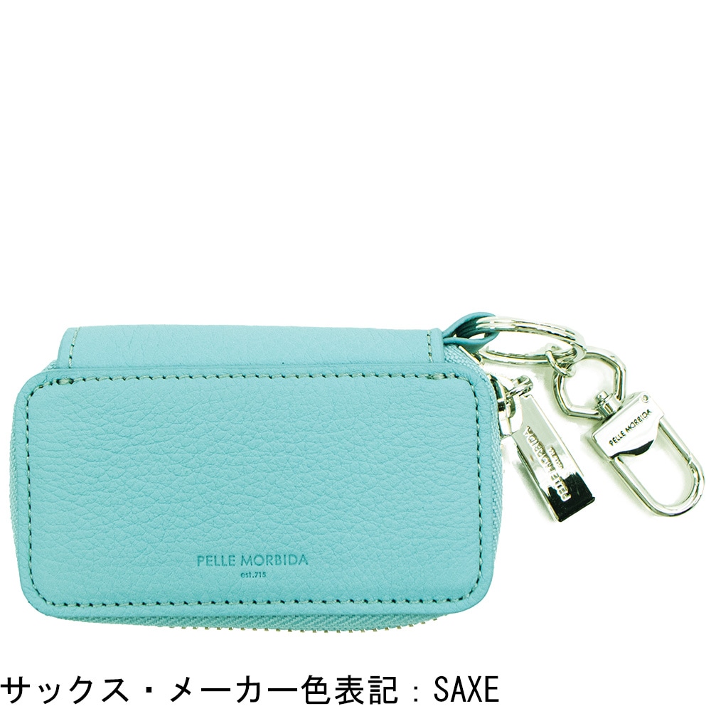 ペッレモルビダ キーケース バルカ グレインレザー ラウンドジップ
