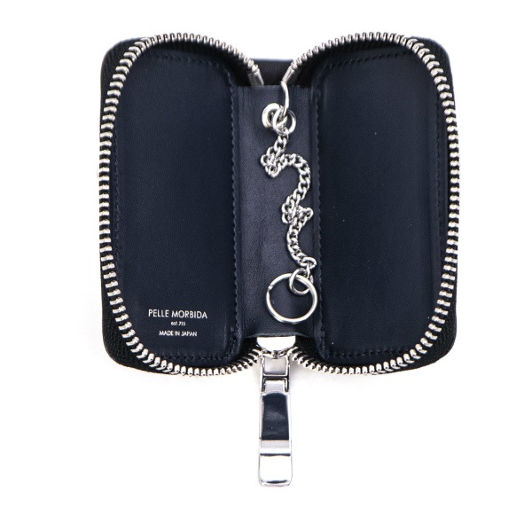 ペッレモルビダ キーケース バルカ グレインレザー ラウンドジップ