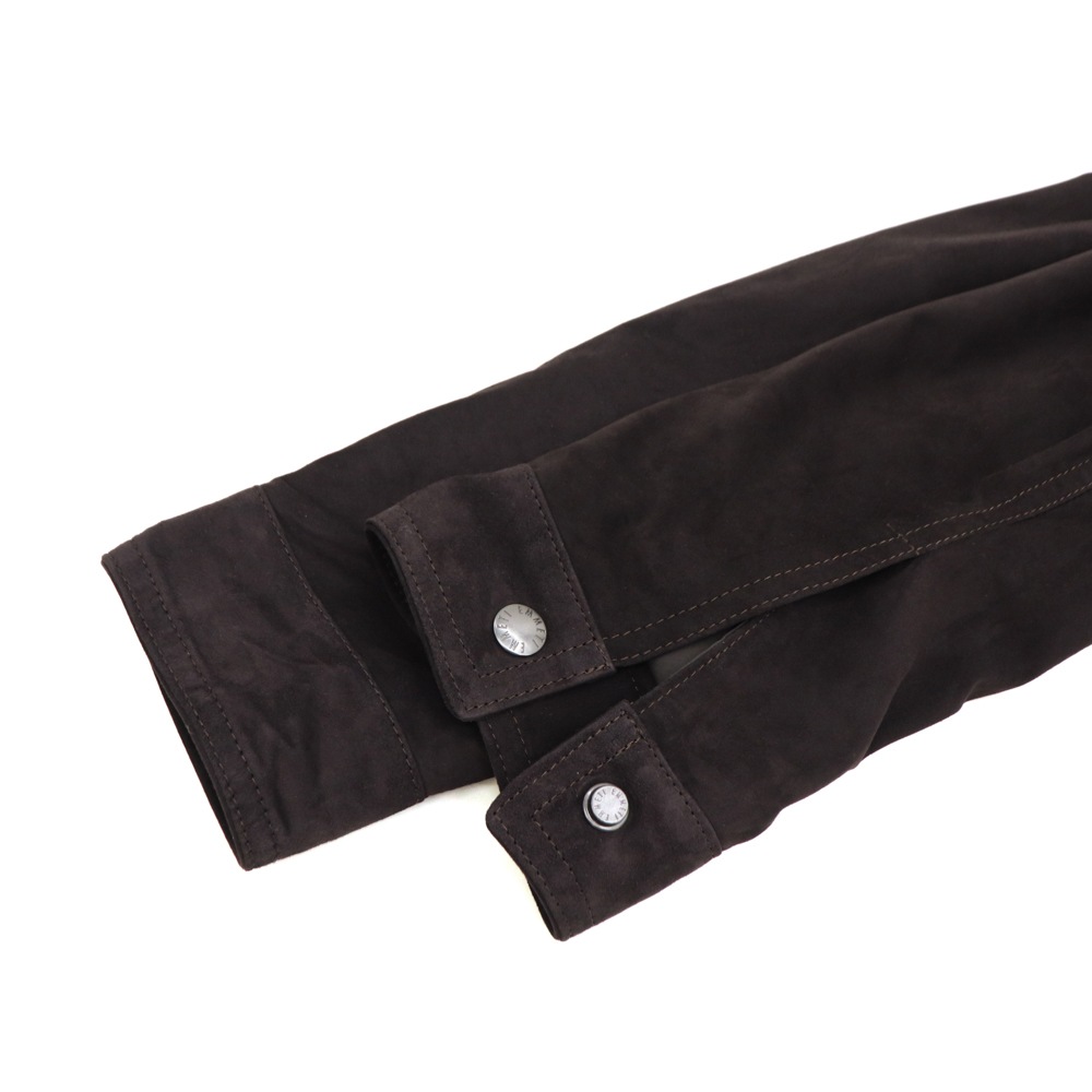 エンメティ ライダース メンズ スペシャルレザー ラムスエード シングルライダース ユーリ ガンメタル EMMETI JURI EMT SP LEATHER GUNMETAL EBANO2 春夏新作