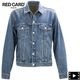 レッドカード トーキョー ブルゾン メンズ サードモデル デニムジャケット Gジャン トラッカージャケット RED CARD TOKYO Trucker Jacket RED kita-Coal Dark 秋冬新作