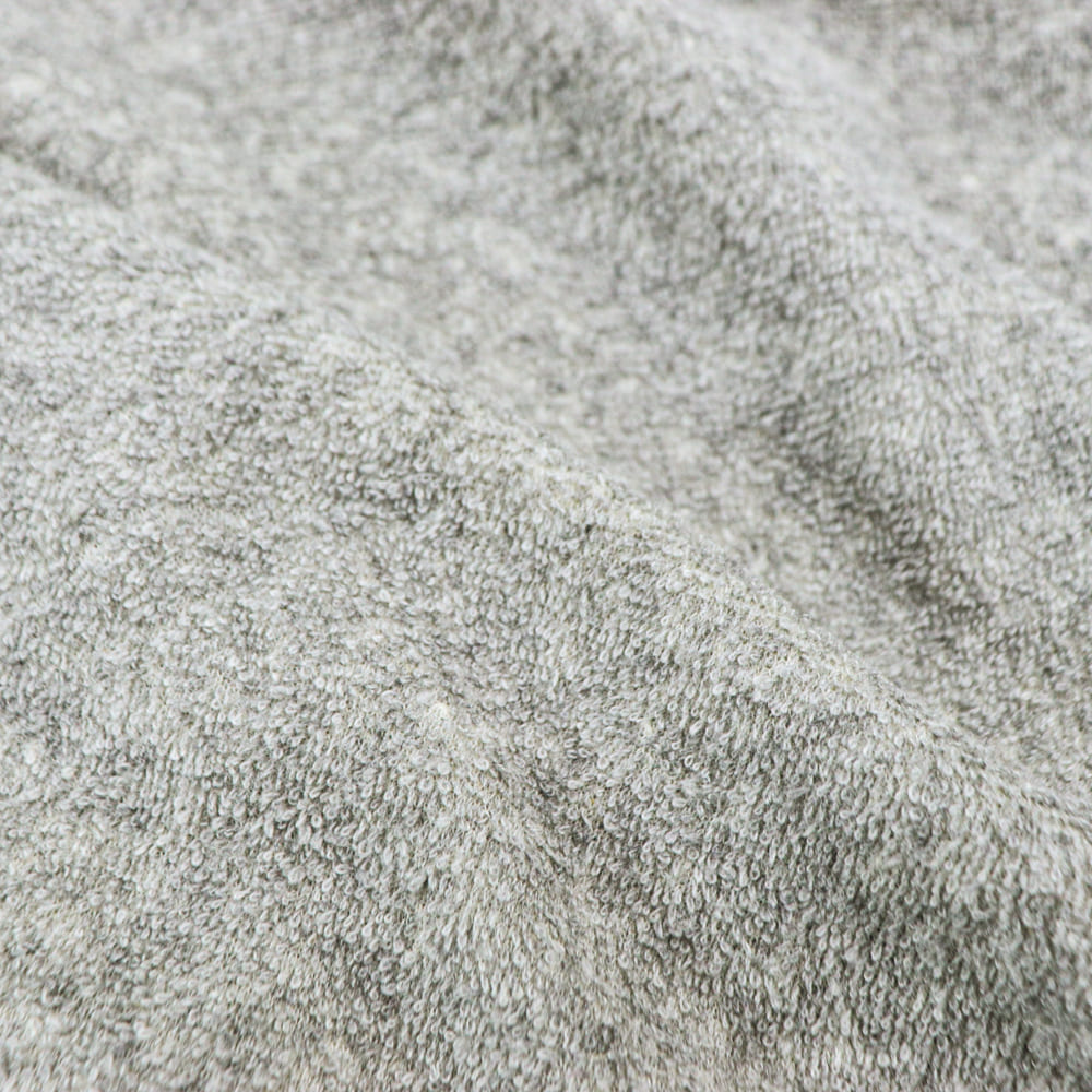 デフィレ Tシャツ メンズ 吊り裏毛 パイル コットン ジップヘンリー 半袖Tシャツ Defile DF25-SS001 DFL 春夏新作