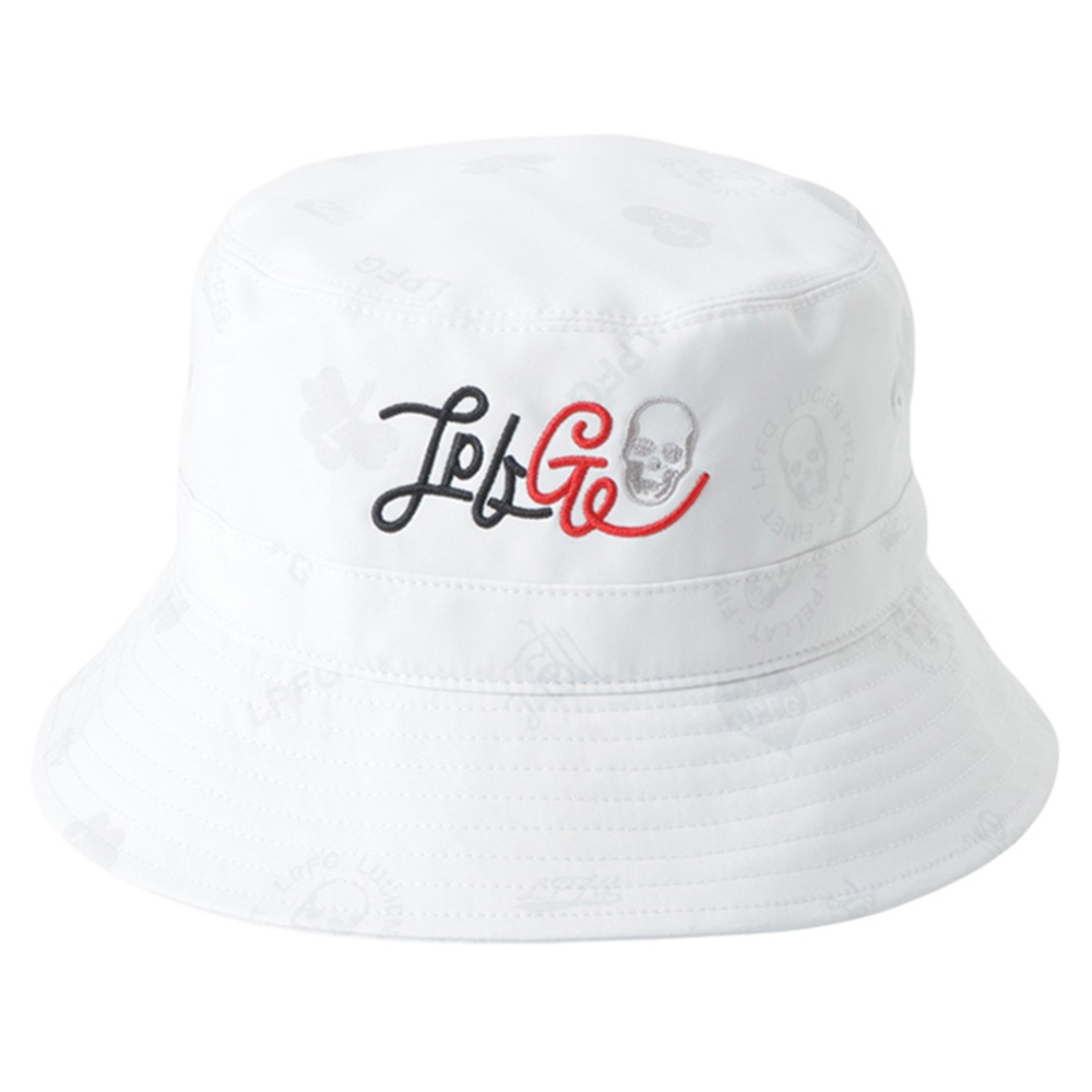 【セール 半額以下】ルシアンぺラフィネ エルピーエフジー ゴルフ オールオーバー ロゴ ハット LUCIEN PELLAT-FINET LPFG 209-99913 LPG 【返品交換不可】