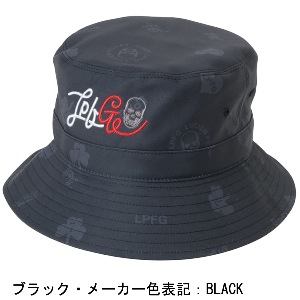 【セール 半額以下】ルシアンぺラフィネ エルピーエフジー ゴルフ オールオーバー ロゴ ハット LUCIEN PELLAT-FINET LPFG 209-99913 LPG 【返品交換不可】