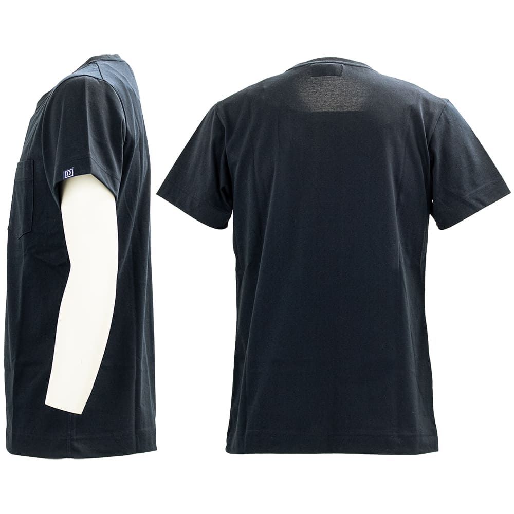 デフィレ Tシャツ メンズ サマルカンダリア コットン スリムフィット ポケットTシャツ Defile DF24-SS001 DFL 春夏新作