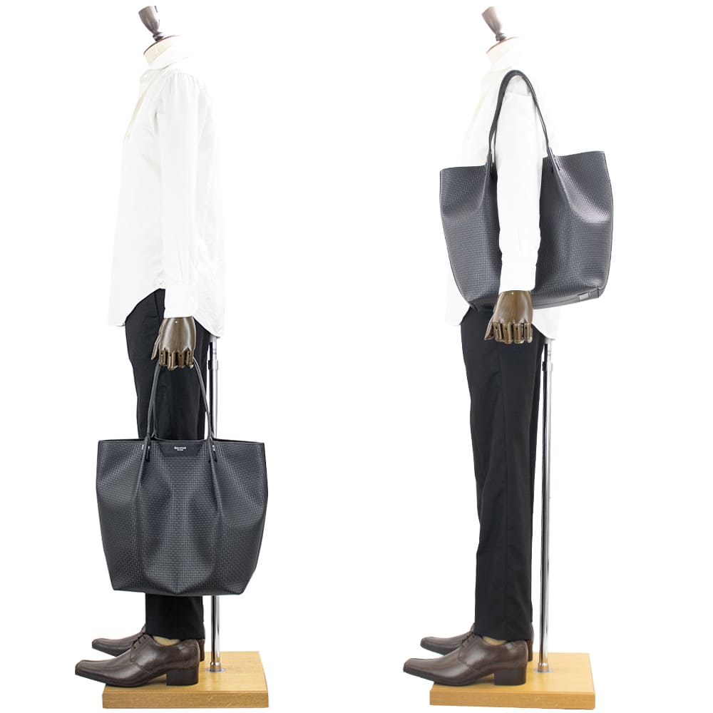 【セール】セラピアン バッグ PVC型押し トートバッグ バーティカルシークレット SERAPIAN Vertical Secret SRP Step Sust 秋冬新作【返品交換不可】