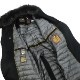 ムーレー コート レディース カシミヤ混ウール ベルテッドロングコート MOORER MALAIKA-FUR-LE MRE 81135 NERO 秋冬新作