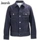 ジーニック ブルゾン メンズ ワンウォッシュデニム Gジャン サードモデル デニムジャケット Jeanik 3ed G-JKT JEANIK0103 JNK Indigo 春夏新作