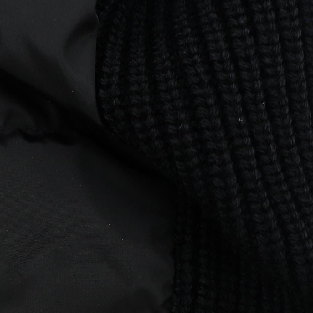 ヘルノ ダウン メンズ ウールニット ポリエステル 切り替え スタンドカラー ダウンブルゾン HERNO MP000126U HER 70061 9300 秋冬新作