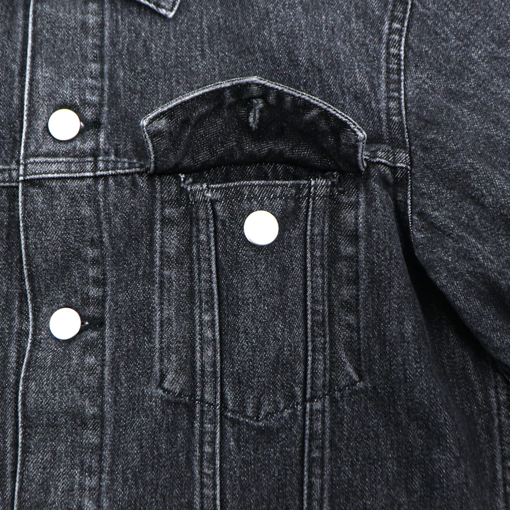 ジーニック ブルゾン メンズ ウォッシュドデニム Gジャン サードモデル