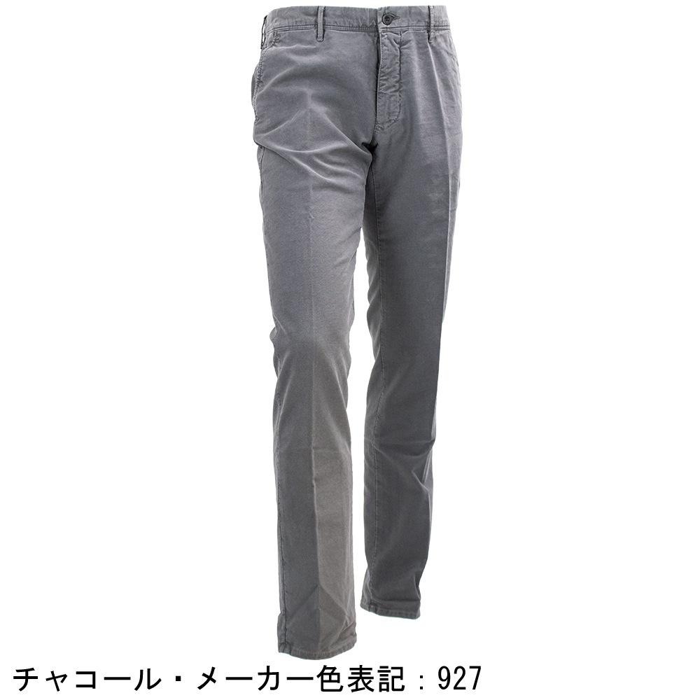 インコテックス パンツ メンズ ストレッチ コットン スリムフィット テーパード トリコチノパン 100番 INCOTEX 18S100 INC 4611E 秋冬新作