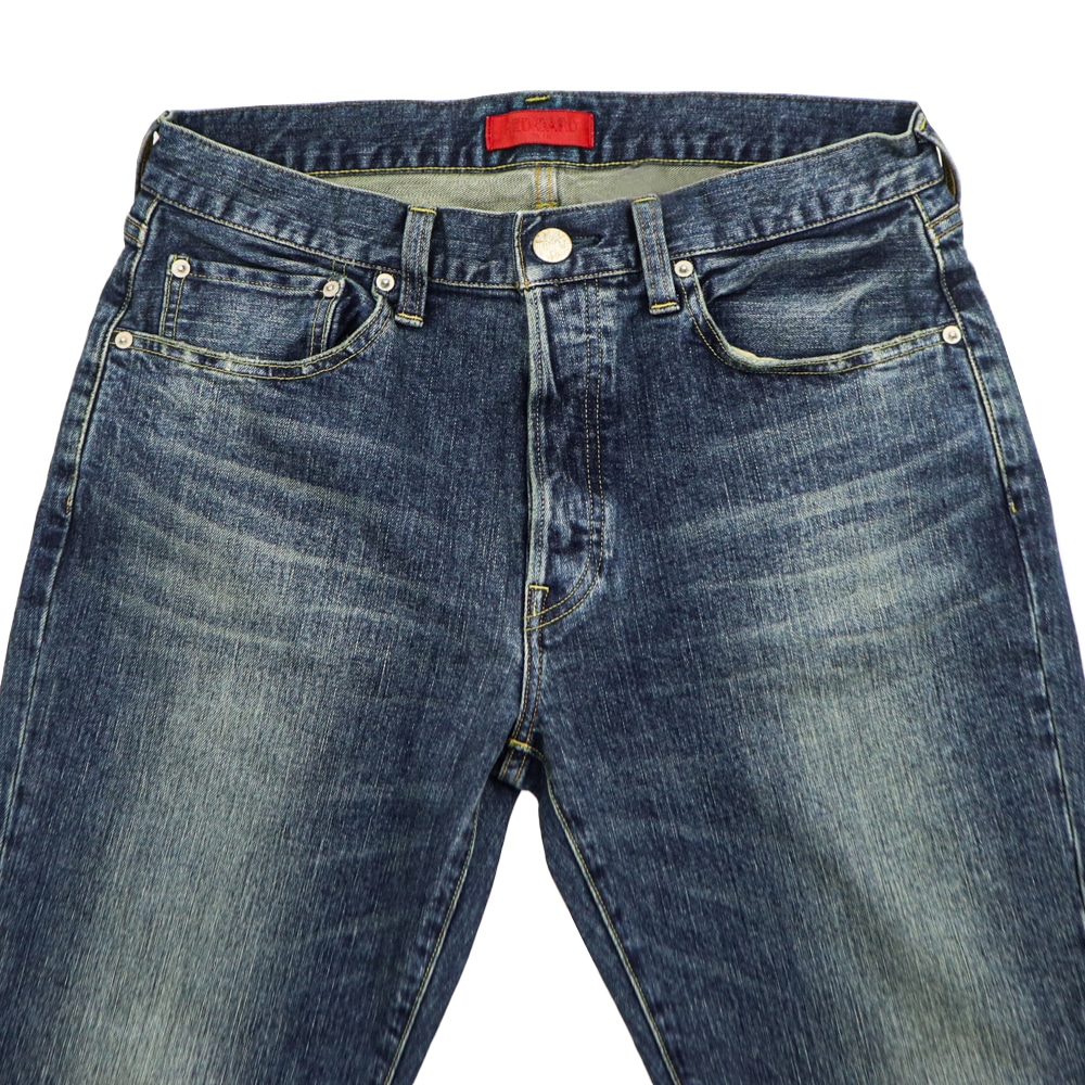 レッドカード トーキョー デニム メンズ ストレッチ スリムテーパード リズム RED CARD TOKYO Rhythm RED Vintage Tanned Mid 春夏新作