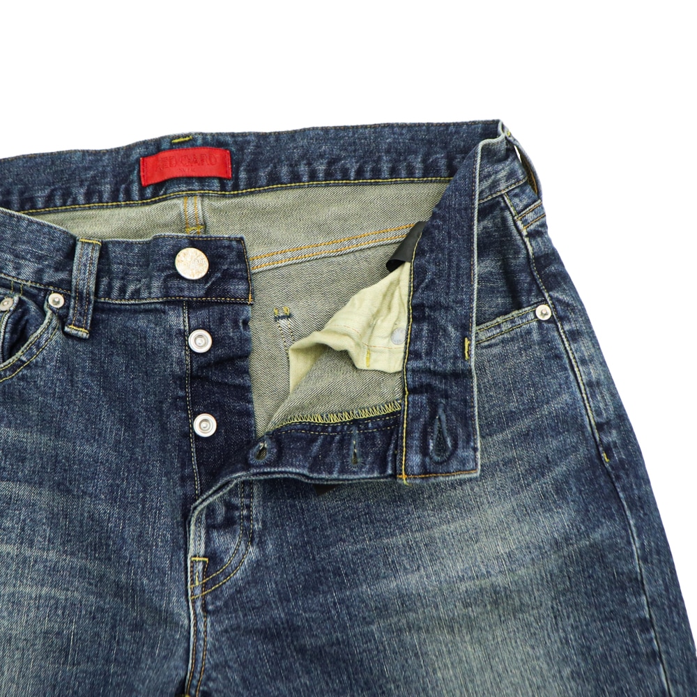 レッドカード トーキョー デニム メンズ ストレッチ スリムテーパード リズム RED CARD TOKYO Rhythm RED Vintage Tanned Mid 春夏新作